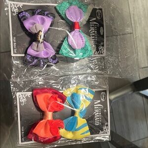 Disney The Little Mermaid Hair Bow Set